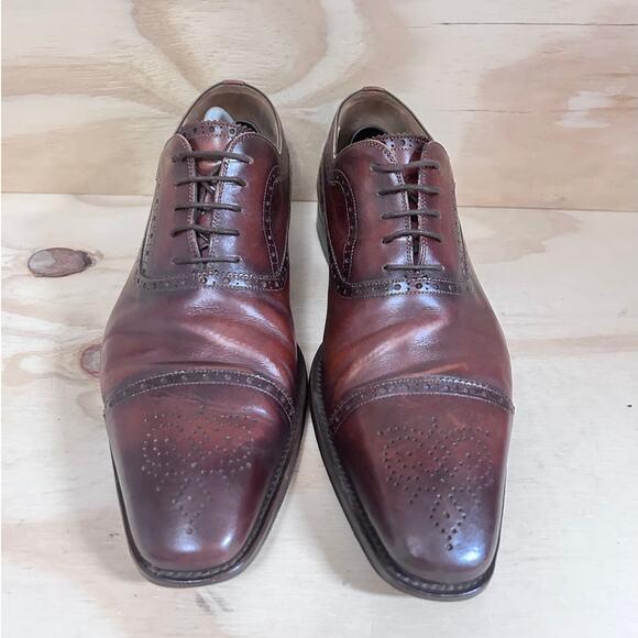 Magnanni - Martino Cap Toe Cognac - Oxfords Dress - Brown - Men\'s - 13 M - 19267 main image 5